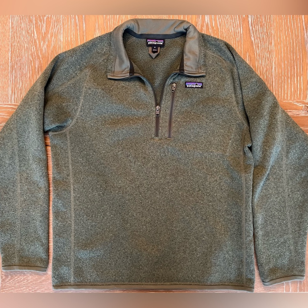 Men’s Patagonia 1/4 Zip Fleece, Medium